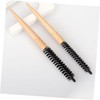 FOMIYES 6pcs Wooden Handle Static Hair Brush Comb Roller Brush