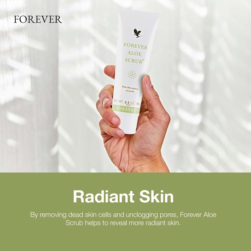 Forever Living - Aloe Scrub® Gentle Exfoliation with Jojoba Microspheres