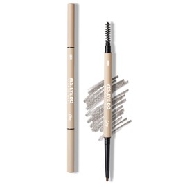 Yes.Eye Do Grey Eyebrow Pencil for Older Women, Soft and Retractable Eyebrow Pencil with Brush, Ultra Thin Eyebrow Pencil for Grey Hair with Similar Lines to C, Grey, 1 Piece (1