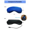 PJYU Heated Eye Mask, USB Warm Eye Compress with Flaxseed