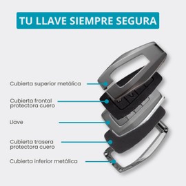 Funda de Llave Geely Coolray, Emgrand, Starray y Cityray | Protector de Llaves de Auto Resistente y Elegante | Accesorios Coches Geely, Compatible con Llavero y Cubierta de Llave de Auto