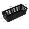 Begale 6 Pack Slim Plastic Storage Baskets, Plastic Small Cupboard