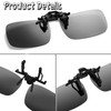 Polarised Clip On Sunglasses, Pack of 4 Flip Up Sunglasses