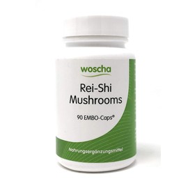 woscha Rei-Shi Mushrooms 90 Embo Caps (31 g) (Vegan)
