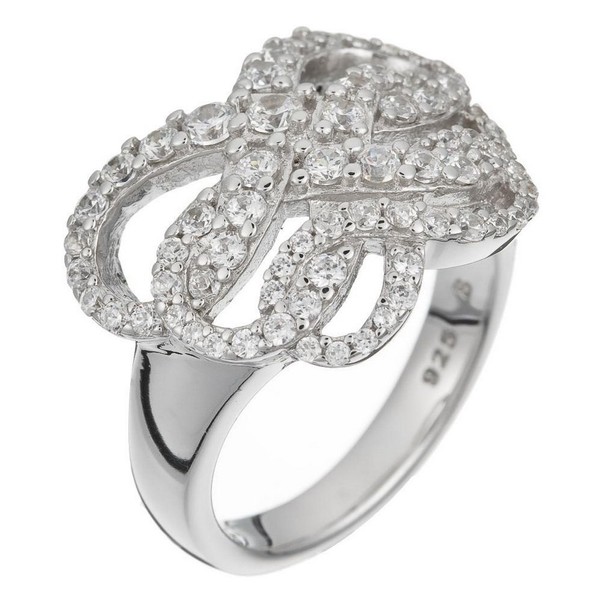 Esprit FleuryRW 16 Ring 925 Sterling Silver, Sterling Silver, Cubic