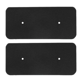 2-Pack Sponge Filter Replacement for Tumble Dryers, Foam Filter Compatible with Heat Pump and Condenser Dryers, 275x125x10mm