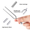 Ryaupy Aluminium Alloy Tuner - Standard A440 Tuning Fork -