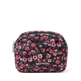 Baggallini Small Cosmetic Pocket - Lightweight 6x4 Inch Makeup Bag - Travel Essentials Makeup Organizer