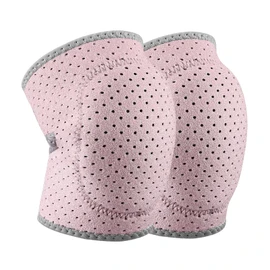 Yeanifeana Thick Cushioned Knee Pads for Work Sports Running Cycling Gardening, Anti-Slip & Impact Protection Design with Breathable Adjustable Straps, Universal Knee Guards for Men Women Dance Fitness (Pink)