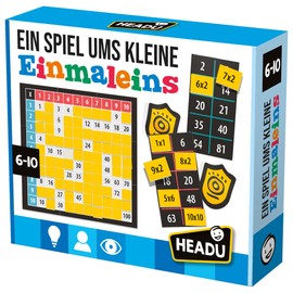 Headu "Ein Spiel ums kleine Einmaleins – Wer rechnet am schnellsten?": Educational Game for Children Aged 6 to 10 Years, German Version (DE58998)