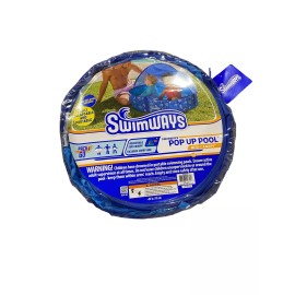 Swimways, Pop-Up Pool, Canopy, Carrying Case, Foldable, 9-24 Months, 32"