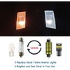AWALITED 20pcs Avalanche Interior LED Lights Kit Super Bright LED