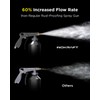 InoKraft Rust Proofing Spray Gun, Bedliner Gun with Adjustable Nozzle