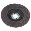sourcing map 4 Inch Flap Disc 240 Grit Sanding Grinding