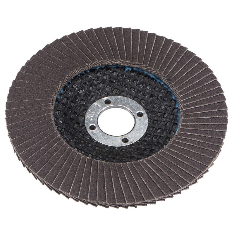 sourcing map 4 Inch Flap Disc 240 Grit Sanding Grinding