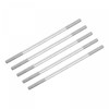 sourcing map Double Ended Stud Screws (M6 Thread 110mm Length)