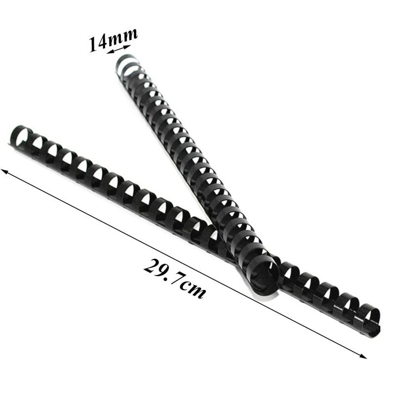 Zasvec Plastic Binding Combs 14 mm Pack of 25 Binding