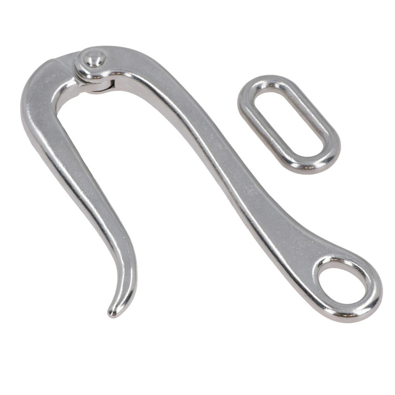 AB Tools 6 inch Marine Pelican Hook + Eye Quick