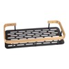 Shower Storage Rack 3 Layers Punch Free Rectangle Aluminum Shower