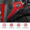 CheroCar for Mustang Center Console Dashboard Panel Trim Cover Kit