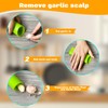Garlic Press Rocker Heavy Duty Stainless Steel Garlic Mincer Garlic