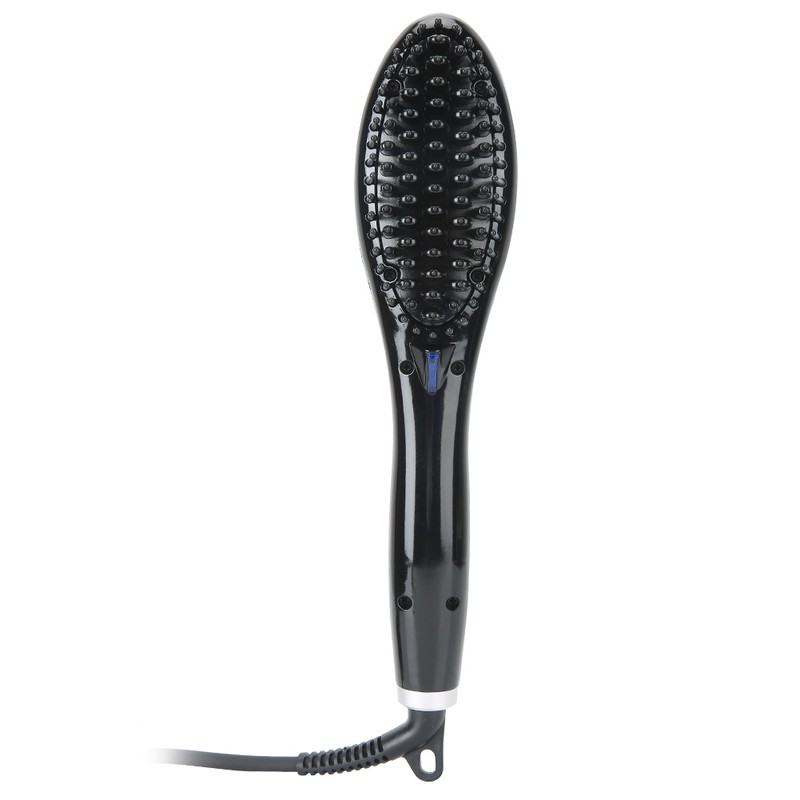 Hair Straightener Comb Ceramic Anion Temperature Control Hair Straightener Brush