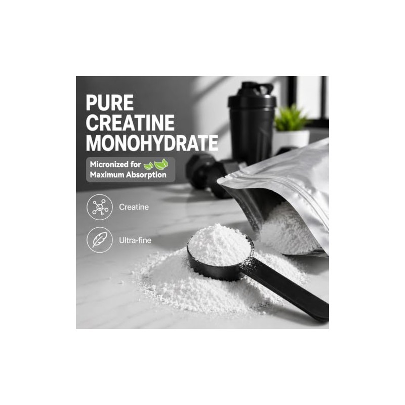 JIASHA Creatine and Taurine Powder for Enhanced Performance