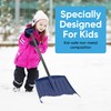 Superio Kids Snow Shovel Plastic Small Shovel for Snow Removal