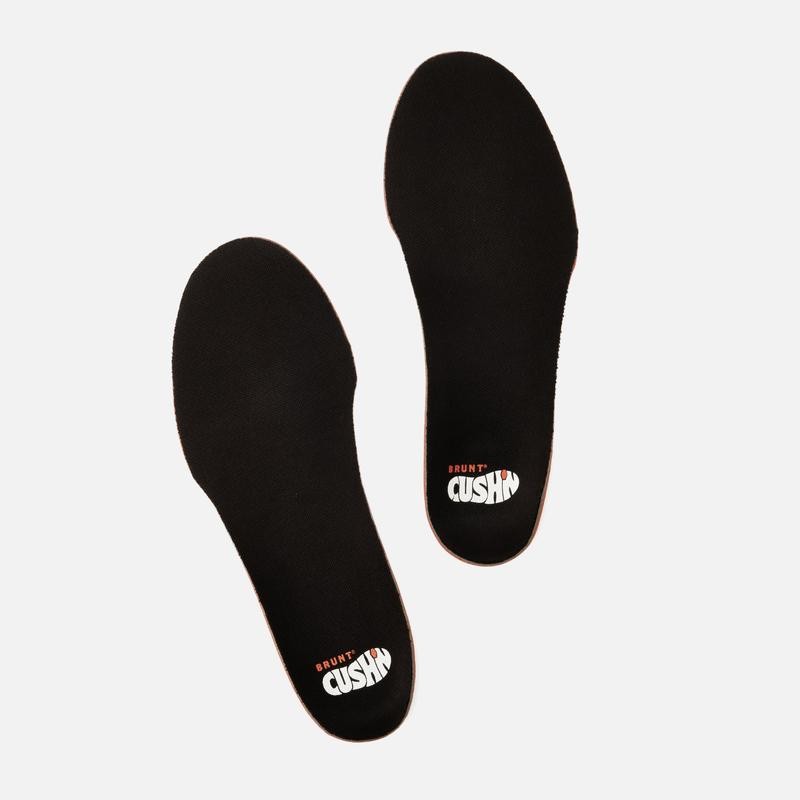 BRUNT Super CUSH’N® Insole - Color: Black, Size: M