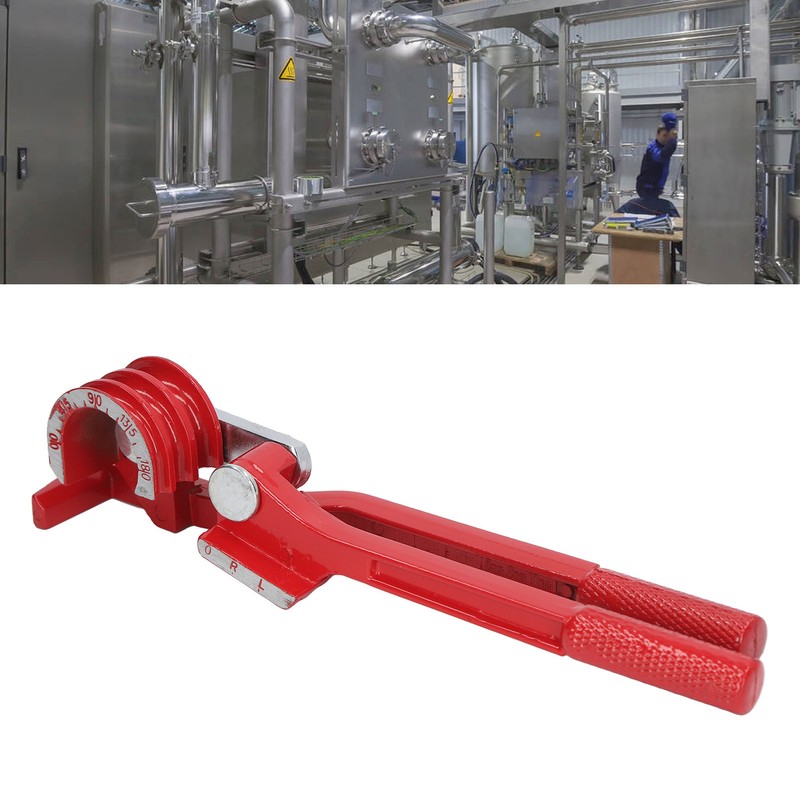 Mini Pipe Bender Aluminum Alloy Red 3 in 1 6mm