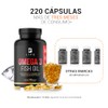 Omega 3 Fish Oil de 220 Cpsulas de 1000 mg.