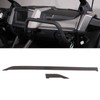 2PCS UTV Center Console Trim Carbon Fiber Smooth Surface Replacement
