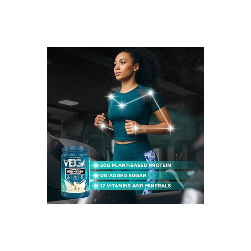 Vega Essentials Nutritional Shake, Vanilla, 21.9oz