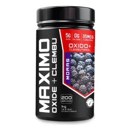 Óxido  Clembu Maximo Protein 1kg Pre Entreno 200 Servs                                                                                                