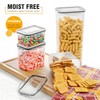 WeeProp 12 Pack Airtight Food Storage Containers with Lids-Plastic Pantry