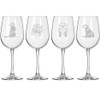 MIP Set of 4 Wine Glass for Red or White