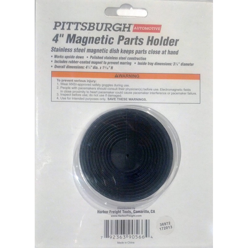 4 Inch Magnetic Parts Holder