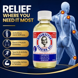 Ringmaster Fast Absorbing Warming Massage Oil for Muscles, 4 oz