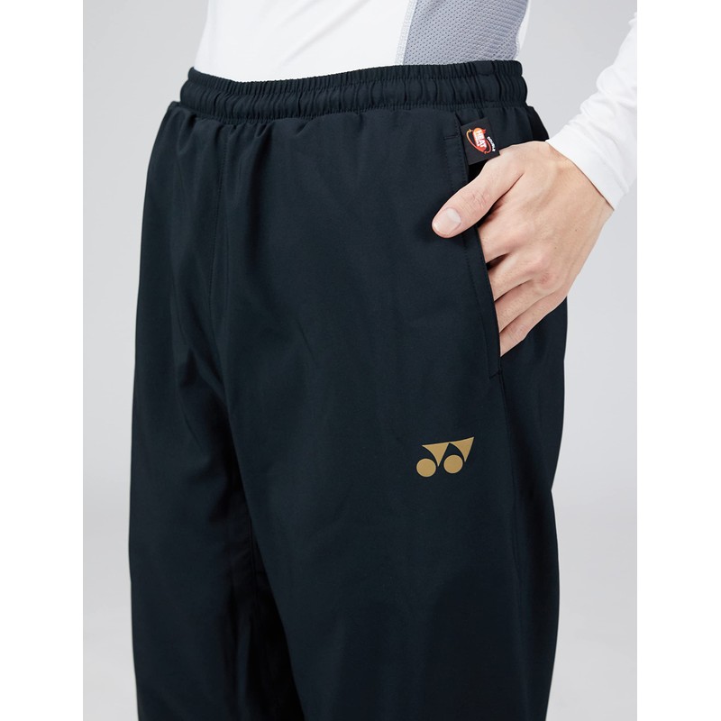 YONEX Long Pants, Lined Wind Warmer Pants (Fit Style), Unisex,