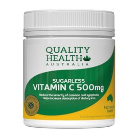 Quality Health Australia Sugarless Vitamin C 500mg 200s
