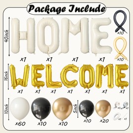 Nyvrexo 145Pcs Housewarming Party Decorations