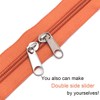 ECYC Ltd 50 Pieces #5 Zipper Sliders for Nylon Coil