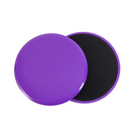 Exercise Slider, Sliding Discs Fitness Core Sliders Double-Sided Sliding Discs Gym Gliding Discs Sliding Discs Gym Home Fitness Equipment for Use on Carpet Hardwood Floors (Purple)