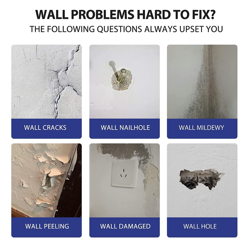 BONCART Spackle Wall Repair Kit,Drywall Repair kit,Wall Mending Agent Putty
