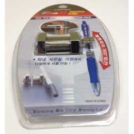 YEPEO JDM BOLT MEMO CLIP CAR AUTO VEHICLE PEN TICKET BUSINESS CARD HOLDER YM-403