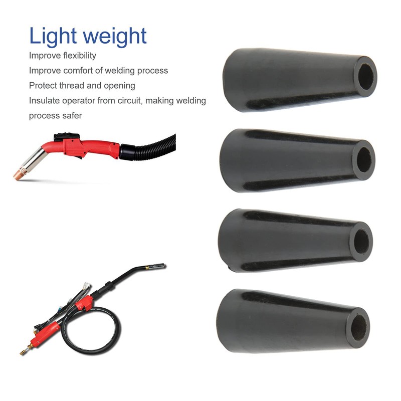 Flux Core Gasless Nozzle, Reduce Arc Heat Loss Self MIG