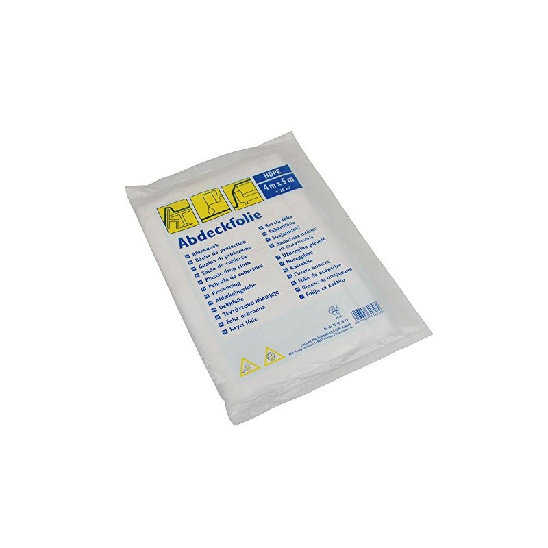 Color Expert 96902010 Thin Protective Work Tarpaulin 4 m x