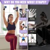 COFIT Wrist Straps for Weightlifting, Workout Wrist Wraps with Double