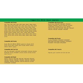 Vacuum Fuel Pump with Fuel Filter for Kohler 17HP-25 HP Briggs and Stratton Small Engine Lawn Mower Tractor Honda Yamaha for John Deere 808492 808656