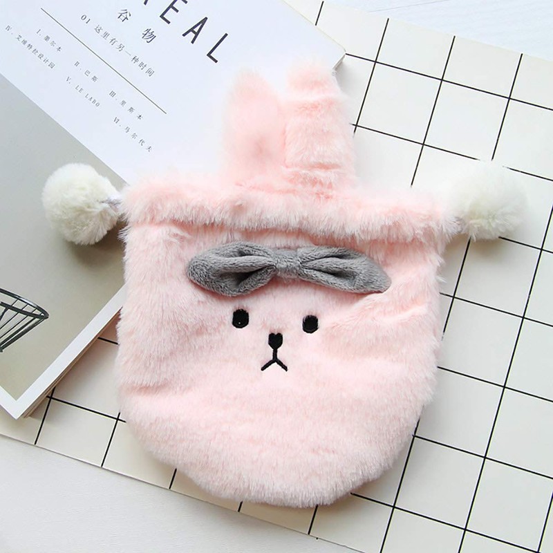 moin moin Makeup Pouch, Makeup Case, Accessory Holder, Drawstring Rabbit,
